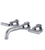 Rubinet T1GGNL Wall Mount Lav Set (Less Drain) Trim Only