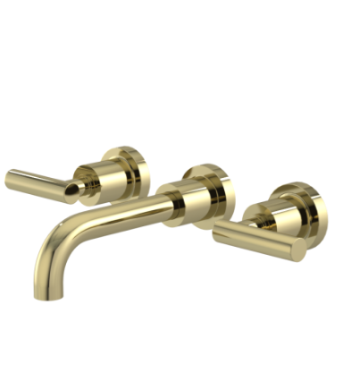 Rubinet T1GGNL Wall Mount Lav Set (Less Drain) Trim Only