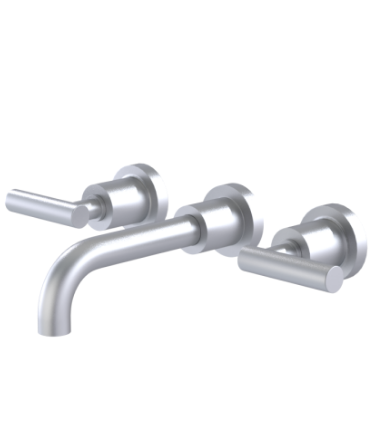 Rubinet T1GGNL Wall Mount Lav Set (Less Drain) Trim Only