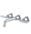 Rubinet T1GGNL Wall Mount Lav Set (Less Drain) Trim Only