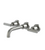 Rubinet T1GGNL Wall Mount Lav Set (Less Drain) Trim Only