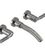 Rubinet T1GHOL Wall Mount Lav Set (Less Drain) Trim Only