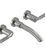 Rubinet T1GHOL Wall Mount Lav Set (Less Drain) Trim Only