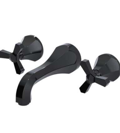 Rubinet T1GHXC Wall Mount Lav Set (Less Drain) Trim Only