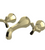 Rubinet T1GHXC Wall Mount Lav Set (Less Drain) Trim Only