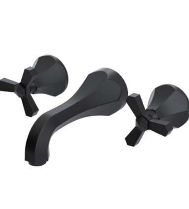 Rubinet T1GHXC Wall Mount Lav Set (Less Drain) Trim Only