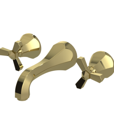 Rubinet T1GHXC Wall Mount Lav Set (Less Drain) Trim Only