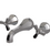Rubinet T1GHXC Wall Mount Lav Set (Less Drain) Trim Only