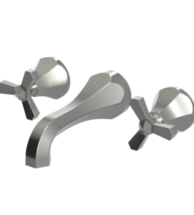 Rubinet T1GHXC Wall Mount Lav Set (Less Drain) Trim Only