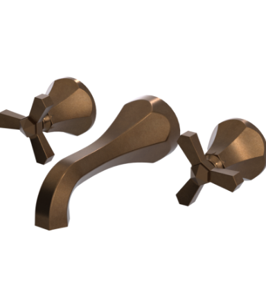Rubinet T1GHXC Wall Mount Lav Set (Less Drain) Trim Only