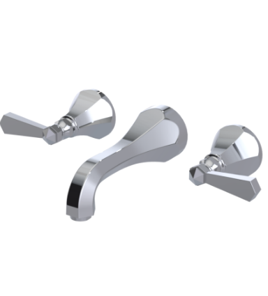 Rubinet T1GHXL Wall Mount Lav Set (Less Drain) Trim Only