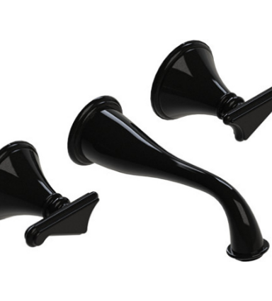 Rubinet T1GJSS Wall Mount Lav Set (Less Drain) Trim Only