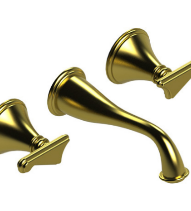 Rubinet T1GJSS Wall Mount Lav Set (Less Drain) Trim Only