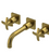 Rubinet T1GLAC Wall Mount Lav Set (Less Drain) Trim Only - Parent