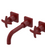Rubinet T1GLAC Wall Mount Lav Set (Less Drain) Trim Only