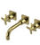 Rubinet T1GLAC Wall Mount Lav Set (Less Drain) Trim Only
