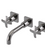 Rubinet T1GLAC Wall Mount Lav Set (Less Drain) Trim Only