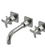 Rubinet T1GLAC Wall Mount Lav Set (Less Drain) Trim Only