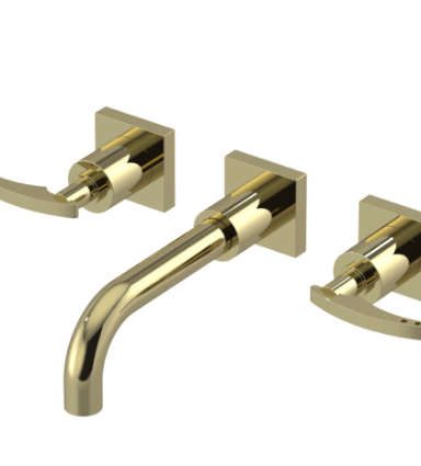 Rubinet T1GLAL Wall Mount Lav Set (Less Drain) Trim Only