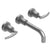 Rubinet T1GLAL Wall Mount Lav Set (Less Drain) Trim Only