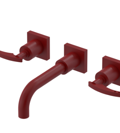Rubinet T1GLAL Wall Mount Lav Set (Less Drain) Trim Only