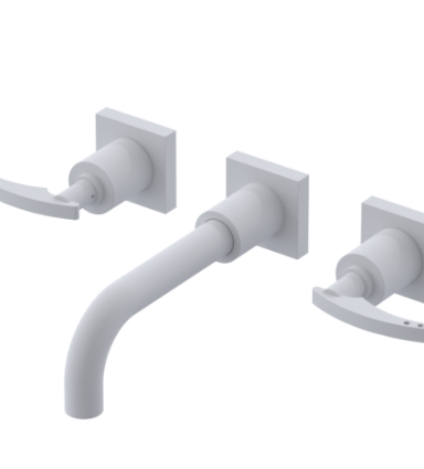 Rubinet T1GLAL Wall Mount Lav Set (Less Drain) Trim Only