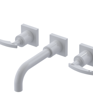 Rubinet T1GLAL Wall Mount Lav Set (Less Drain) Trim Only