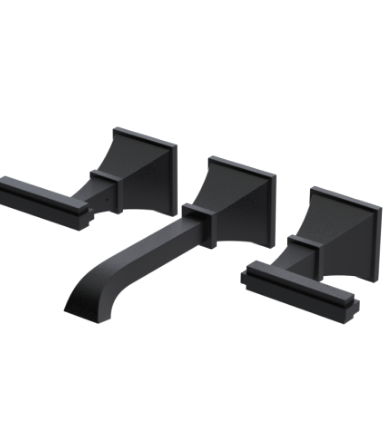 Rubinet T1GMQL Wall Mount Lav Set (Less Drain) Trim Only