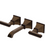 Rubinet T1GMQL Wall Mount Lav Set (Less Drain) Trim Only