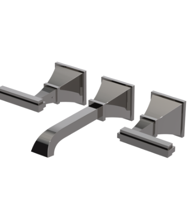 Rubinet T1GMQL Wall Mount Lav Set (Less Drain) Trim Only