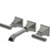 Rubinet T1GMQL Wall Mount Lav Set (Less Drain) Trim Only