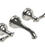 Rubinet T1GRML Wall Mount Lav Set (Less Drain) Trim Only