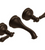 Rubinet T1GRML Wall Mount Lav Set (Less Drain) Trim Only