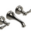 Rubinet T1GRML Wall Mount Lav Set (Less Drain) Trim Only
