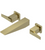 Rubinet T1GRSL Wall Mount Lav Set Trim Only (Less Drain)