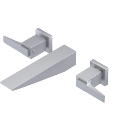 Rubinet T1GRSL Wall Mount Lav Set Trim Only (Less Drain)