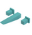 Rubinet T1GRSQ Wall Mount Lav Set Trim Only (Less Drain)