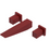 Rubinet T1GRSQ Wall Mount Lav Set Trim Only (Less Drain)