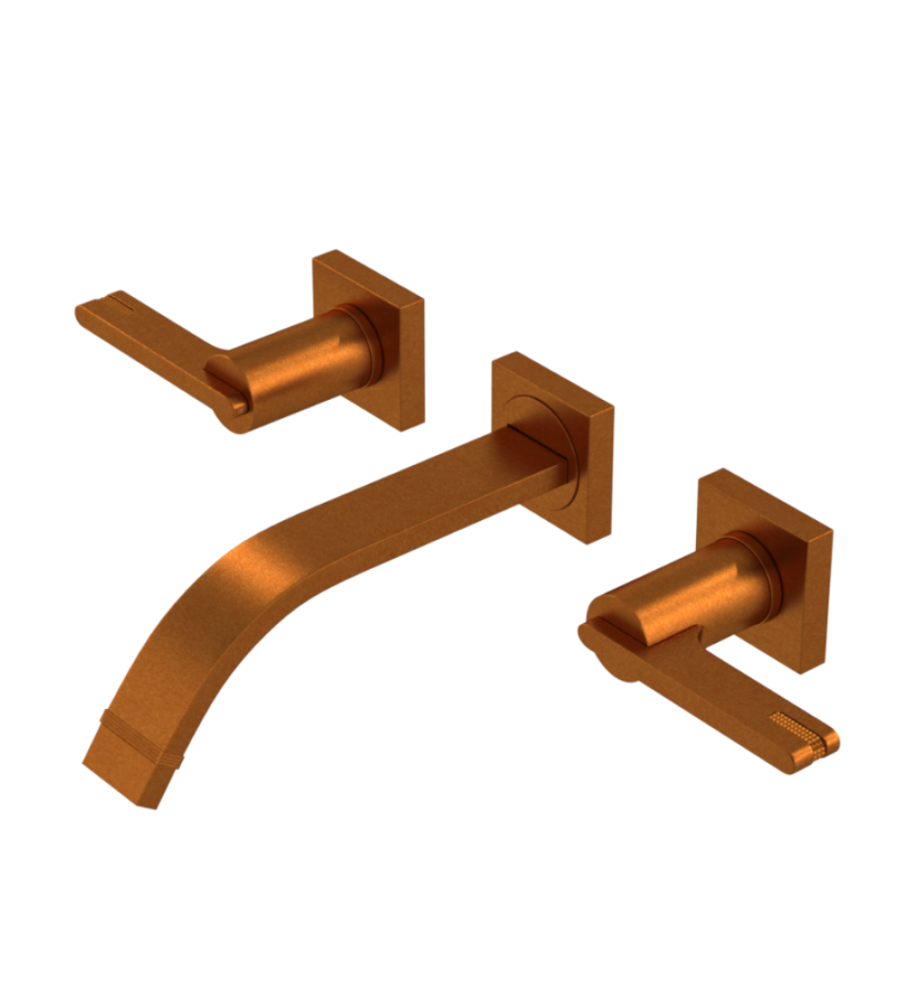 Rubinet T1GRTL Wall Mount Lav Set (Less Drain) Trim Only
