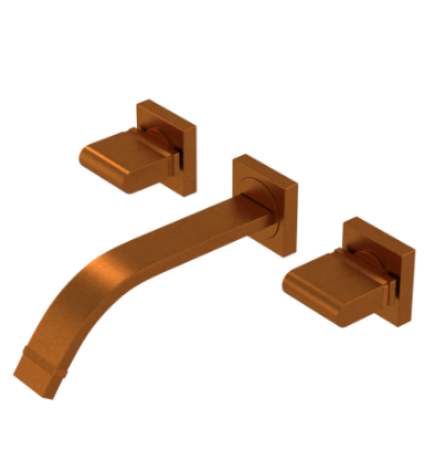 Rubinet T1GRTQ Wall Mount Lav Set (Less Drain) Trim Only