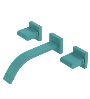 Rubinet T1GRTQ Wall Mount Lav Set (Less Drain) Trim Only