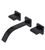 Rubinet T1GRTQ Wall Mount Lav Set (Less Drain) Trim Only