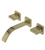 Rubinet T1GRTQ Wall Mount Lav Set (Less Drain) Trim Only