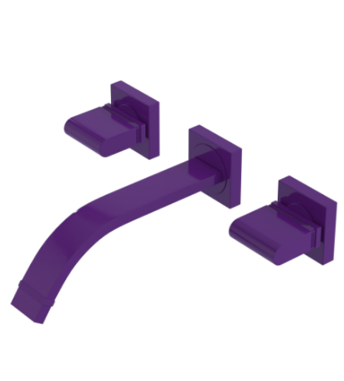 Rubinet T1GRTQ Wall Mount Lav Set (Less Drain) Trim Only