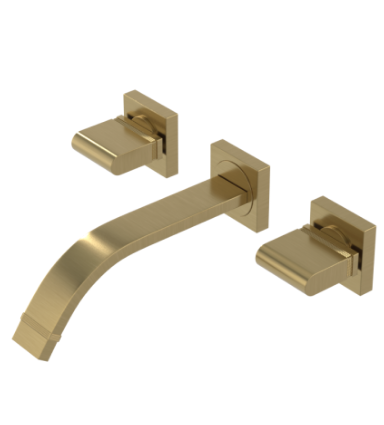 Rubinet T1GRTQ Wall Mount Lav Set (Less Drain) Trim Only