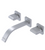 Rubinet T1GRTQ Wall Mount Lav Set (Less Drain) Trim Only