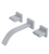 Rubinet T1GRTQ Wall Mount Lav Set (Less Drain) Trim Only