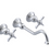 Rubinet T1GRV2C 2Wall Mount Lav Set With Extended Spout 10 1/2 (Less Drain) Trim Only