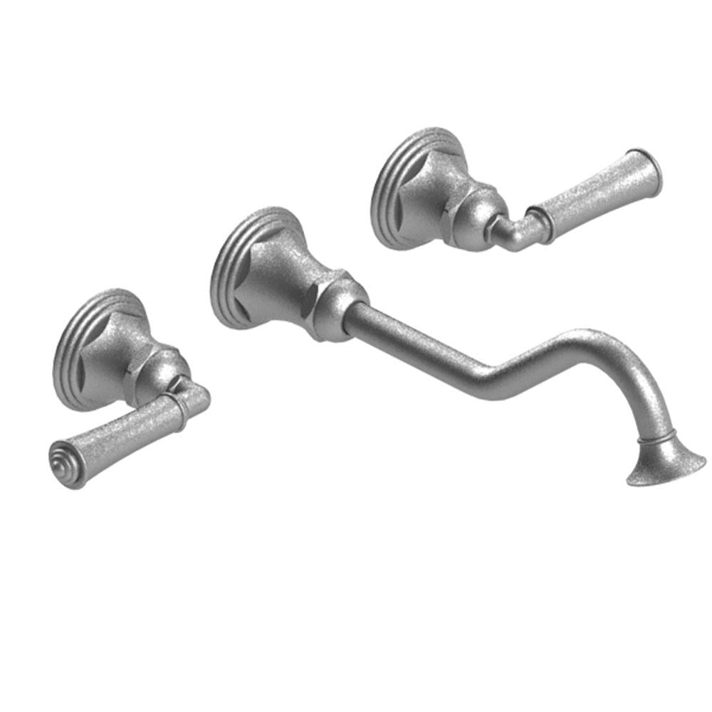 Rubinet T1GRV2L 2 Wall Mount Lav Set With Extended Spout 10 1/2 (Less Drain) Trim Only