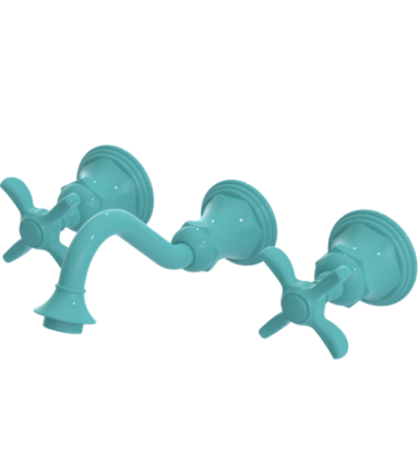 Rubinet T1GRVC Wall Mount Lav Set (Less Drain) Trim Only